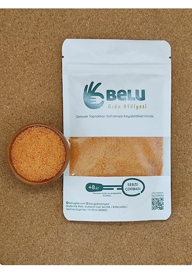 Kapya Biber Çorbası Ruşeymli 8 Ay 100 Gram
