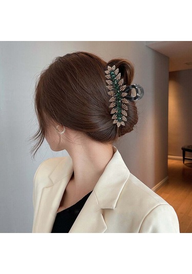 Yapay Elmas Saç Tokası Kadın Saç Tokaları 5 5 5 Çok Renkli