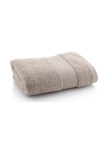 Bambum Cindy - Microcotton Yüz Havlusu Bej 50 x 90cm