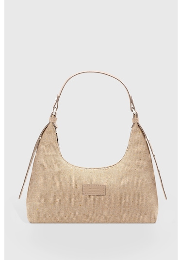 Housebags Kadın Hasır Krem Baguette Çanta 205 Hasır Krem