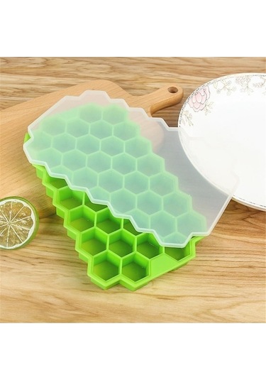 Novahub Yeşil Kapaklı Silikon Buzluk Yeşil Yeşil