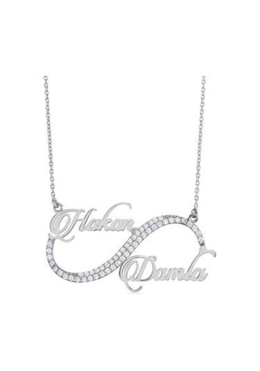 Çift Isimli Altın Kolye