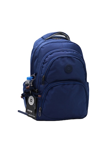 Özel Su İtici Kumaş Lacivert Unisex Okul Çantası 34600