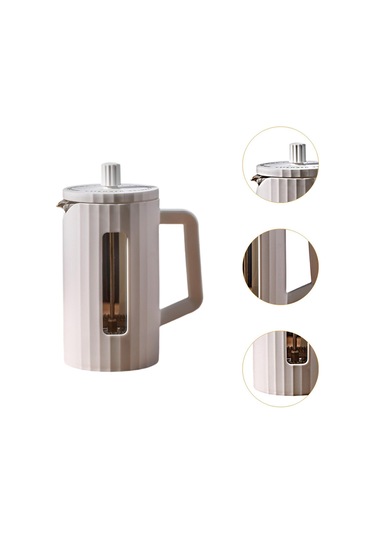 Suntek Kahve Dükkanı Ev Ofisi Için Fransız Makinesi Çay Beyaz Beyaz