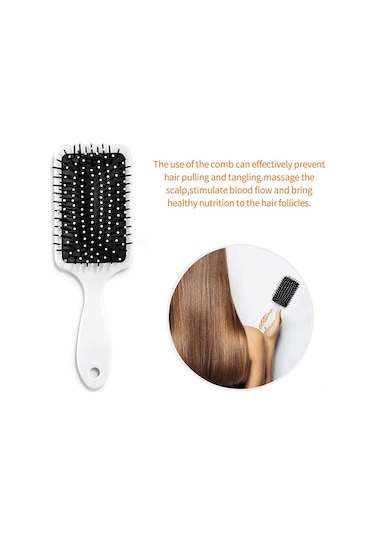 Geeroyoo Saç Masaj Fırçası: Esnek Tabanlı, Statik Önleyici, Kuru Ve Islak Saçlar İçin İdeal, Kolay Temizlenebilir, Hediye Seçeneği.