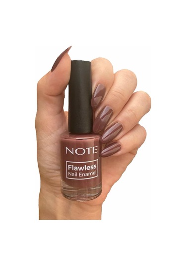 Note Cosmetics Nail Flawless Oje 07 Caffeine Addict - Kahverengi