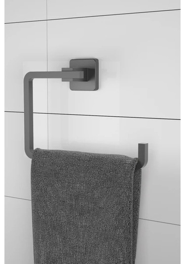 Turmalin Havluluk Siyah Çok Renkli