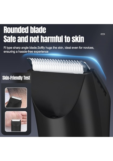 Erkekler İçin Su Geçirmez Ve Şarj Edilebilir Vücut Kılı Kesme Makinesi