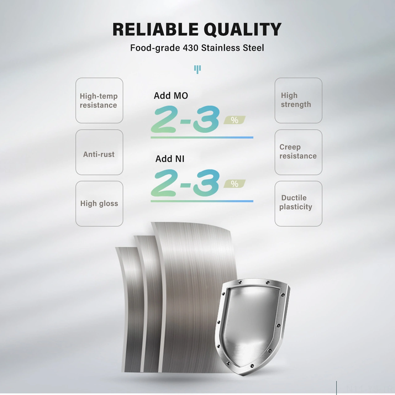 Yunboo 430 Paslanmaz Çelik Dil Tarayıcı, Ağız Bakımı Aleti, Koku Giderici, İki Yönlü Kavisli, Taşınabilir Saklama Kutusu, Siyah Siyah