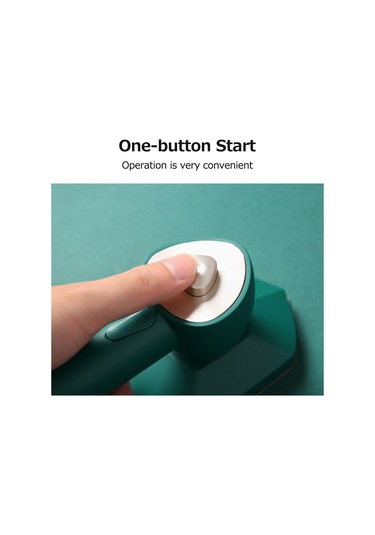 Qingmipy Taşınabilir Buharlı Ütü - Yeşil Renk, 220v, 40ml Su Haznesi, 30w Güç, Hızlı Ve Pratik Kullanım