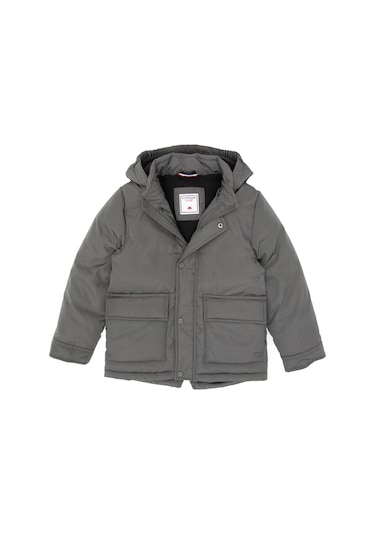 U.s. Polo Assn. Erkek Çocuk Gri Kaban 50312105-vr024 Gri