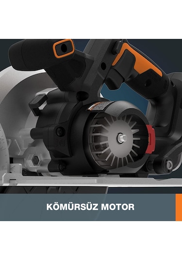 Worx WX520.9 20 V  Kömürsüz Profesyonel Şarjlı Daire Testere Akü Dahil Değildir