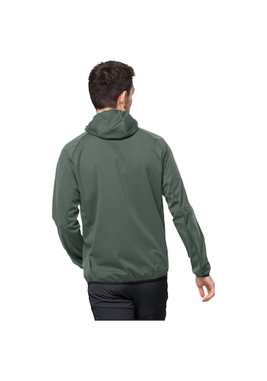 Jack Wolfskin Felberg Softshell Erkek Outdoor Ceket Yeşil
