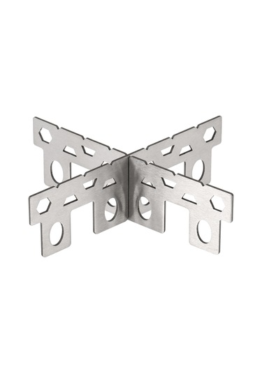 Hombey Lıxada Paslanmaz Çelik Alkollü Ocak Seti: Taşınabilir Kamp Ocağı, Çapraz Ayak Ve Yangın Söndürücü Kapağı İle, Hiking Ve Piknikler İçin Verimli Isıtma Gümüş