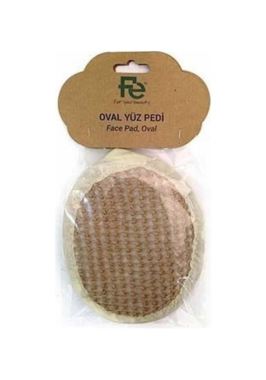 Fe Fefu020 Spa Sisal Oval Yüz Pedi Banyo Lifi Bej
