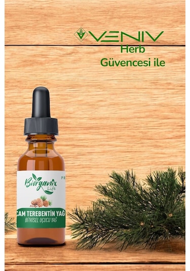 %100 Doğal Çam Terebentin Yağı 50 Ml - Bitkisel Uçucu Yağ 20 ML