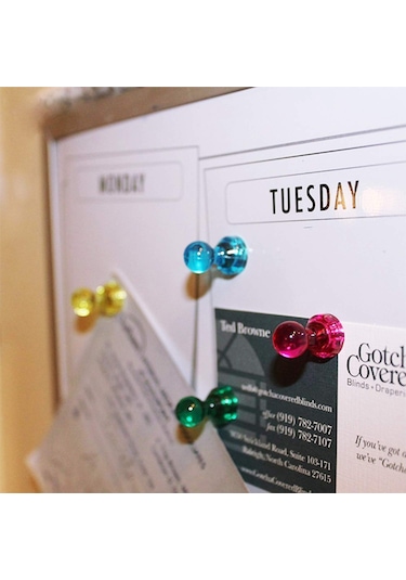 Pano Mıknatısı, Güçlü Manyetik Raptiye Magnet, Adet Seçmeli 10 Adet