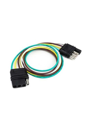 Trendooze 4 Pin Su Geçirmez Römork Konektörü - Güvenli Çekme Bağlantı