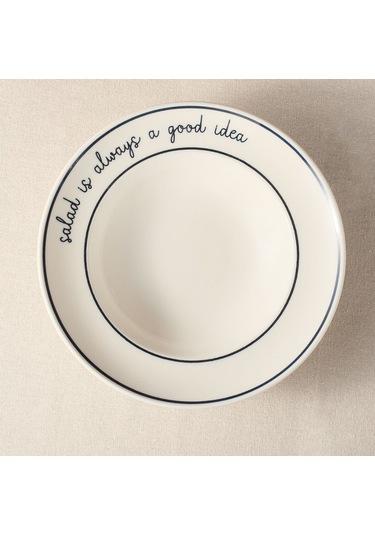 Fecra Pure Salata Tabağı 29 Cm Beyaz