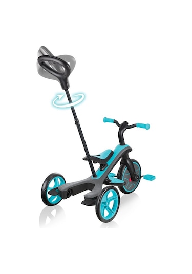 Globber Explorer 4 in 1 3 Tekerlekli Bisiklet Mavi