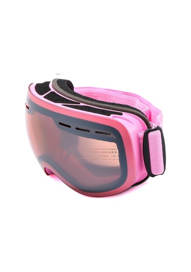 Pvc Çift Katmanlı Buğu Önleyici Kayak Gözlüğü - Rüzgar Geçirmez Yetişkin Spor Gözlüğü