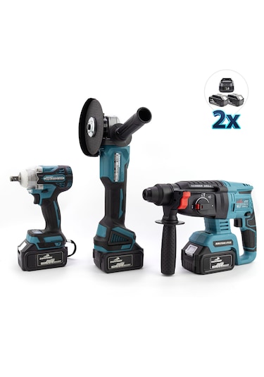 Dawreek Üçlü Set MK350 2B1Ş (Ş.Spral+S.Sıkma+Ş.Hilti)