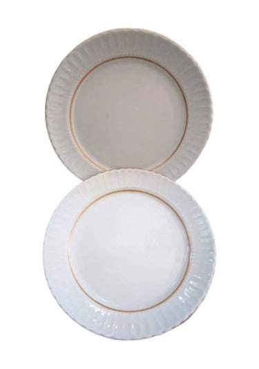 Kütahya 25 Cm Yaldızlı Sevis Tabağı 6lı