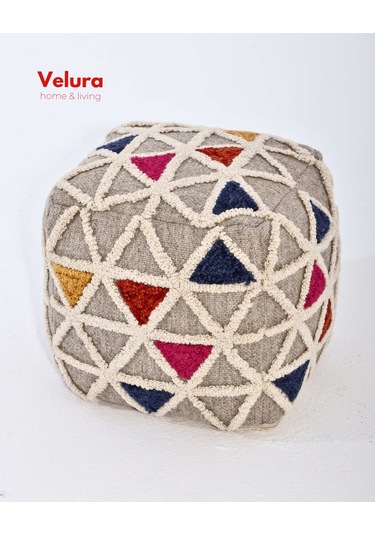 Magnus Grey - Multi - Puf Çok Renkli