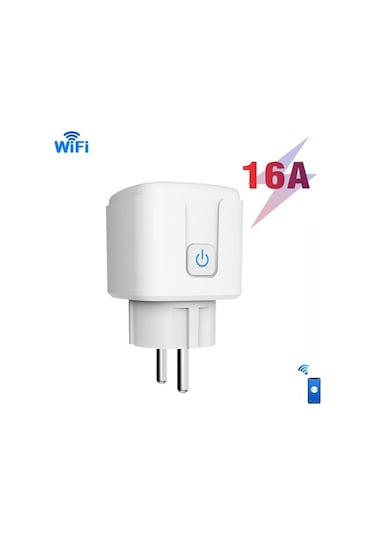 Ulzyvf Wifi Akıllı Soket 16a/20a, Cep Telefonu Zamanlama, Uzaktan Kumandalı Akıllı Ev Soketi