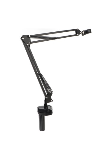 Xindoker Puluz Aluminium Alyuminyum Kollu Masaüstü Telefon Tutucu - 360 Dönebilen, Katlanabilir, 6.8 İnçye Kadar Telefonlar İçin, Canlı Yayın Ve Fotoğrafçılık İçin Pu650b