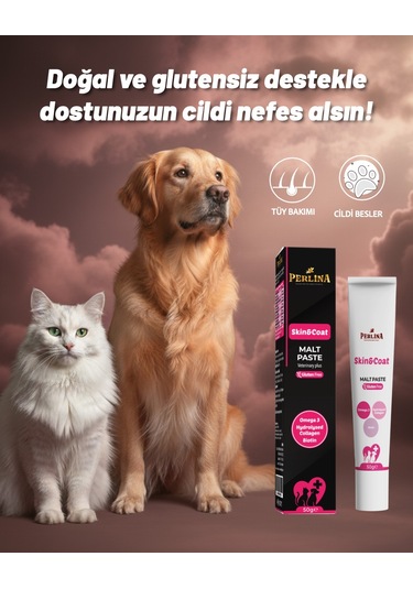 Perlina Cilt Ve Tüy Sağlığı Malt Paste