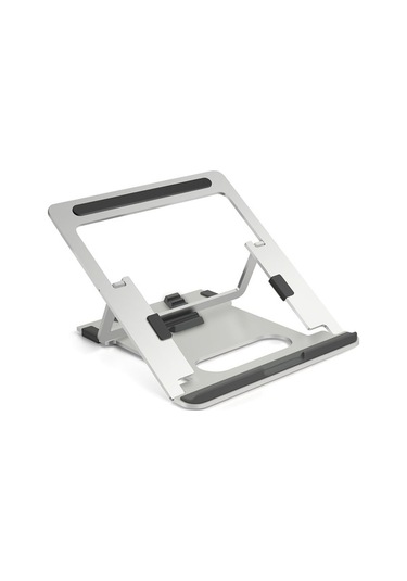 Ebitda Cbtxxj-1 Alüminyum Laptop Standı, Açık Gri, 27.8x23.6x3.2cm, 17'' Bilgisayarlar İçin Ayarlanabilir Ve Katlanabilir