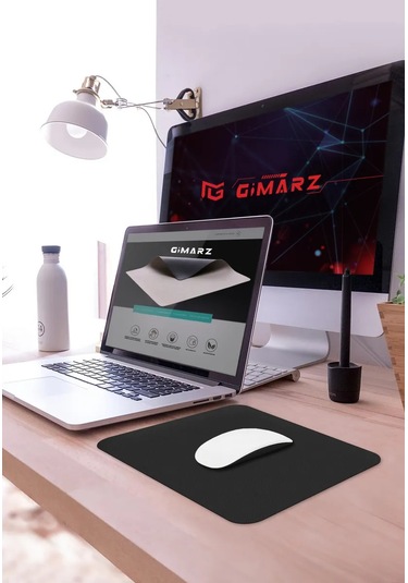 Gimarz Siyah Deri Küçük Mouse Pad 259616516