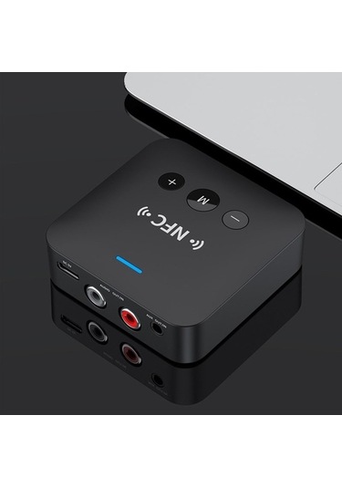Tongxida Bluetooth Ses Alıcısı Adaptörü Nfc Kablosuz Genişletici 3.5mm Ses Sistemleri İçin Ideal Adaptör