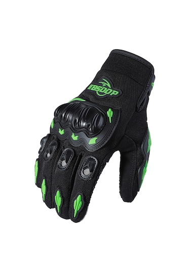 Bsddp Binici Kaymaz Anti-damla Motosiklet Sürme Eldiveni Xl Siyah - Yeşil Xl