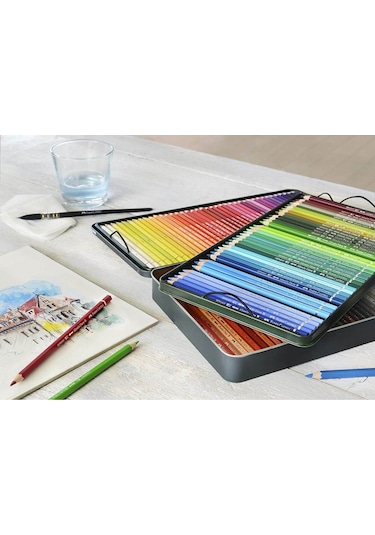 Faber-Castell Albrecht Dürer Aquarell Sulu Boya Kalemi, 120 Renk, Suda Çözünebilir Uç, Parlak Pigment