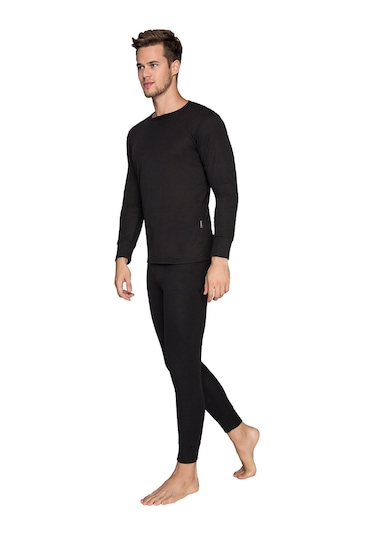 Thermoform Heavy Unisex Termal İçlik SİYAH Çok Renkli