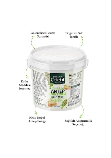 Kahvaltılık Antep Fıstık Ezmesi 1 Kg