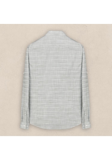 Sarar Carina Interview Slim Fit Erkek Gömlek 3186926 Haki