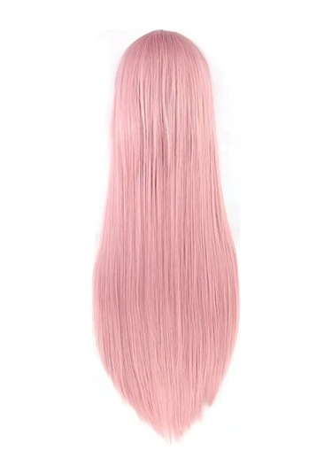 Riota Uzun Karnaval Perukü, Cosplay İçin Anime, Pembe, 84 Cm 168041996 Pembe
