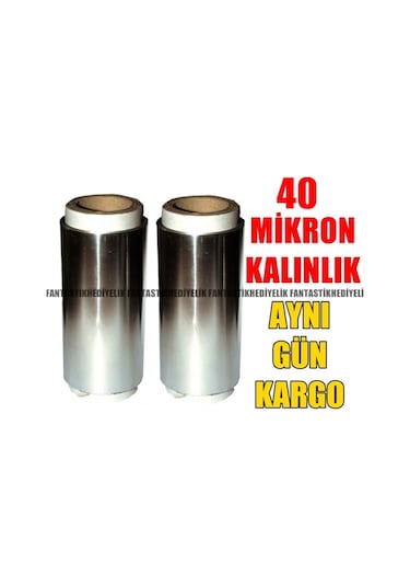 Nargile Folyosu Rulo Folyo 2,5 Metre 40 Mikron Ultra Kalınlık