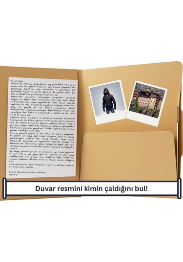 Sümela Manastırı'nın Gizemi, Çocuklar İçin Eğlenceli Dedektiflik Oyunu