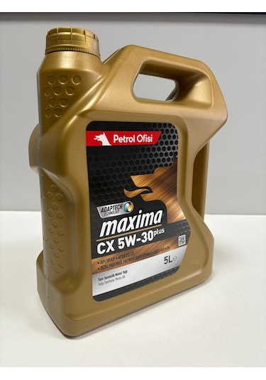 Petrol Ofisi Maxima CX 5W-30 Partiküllü Tam Sentetik Motor Yağı 5 L