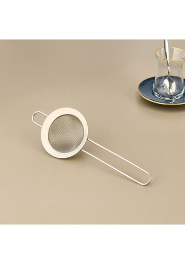 Metaltex Victoria Çay Süzgeci - Gri - 8 Cm Gri