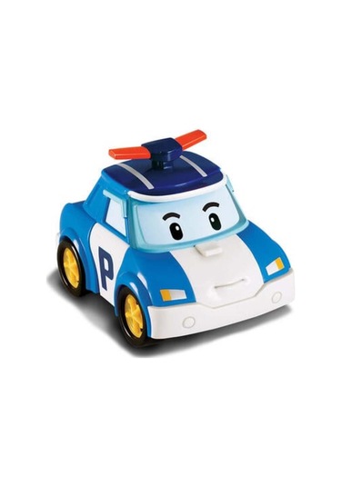Dönüşen Polis Araba Figür Poli Modeli 10 Cm 3+ Yaş