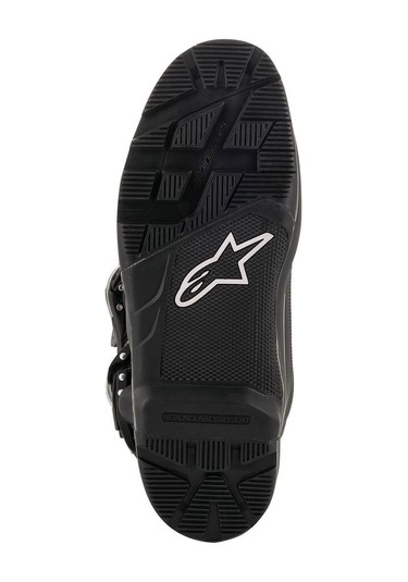 Alpinestars Tech 7 Enduro Drystar Motosiklet Botu Siyah Gri