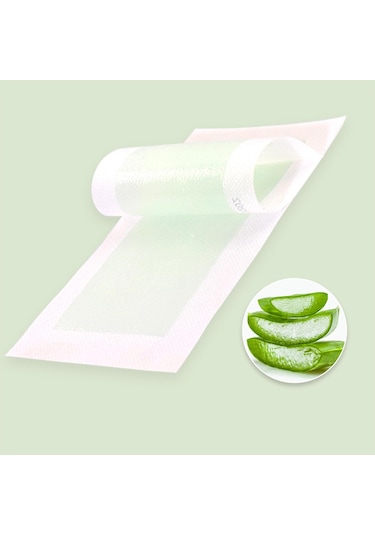 Suntek 20x Ağda Şeritleri Tek Kullanımlık Tüm Cilt Yeşil