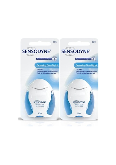 Sensodyne Expanding Gentle Floss Nane Aromalı Diş İpi 2 x 30 M