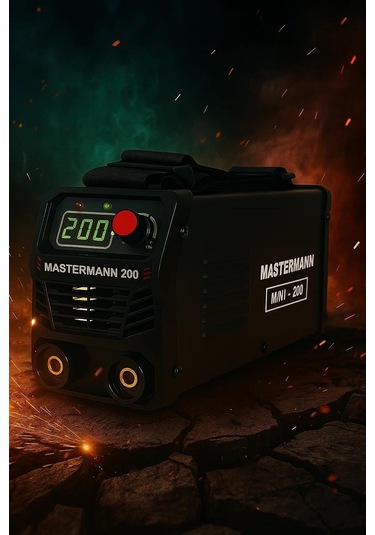Soyberg Mastermann 200 Amper İnverter Kaynak Makinası Türk Malı