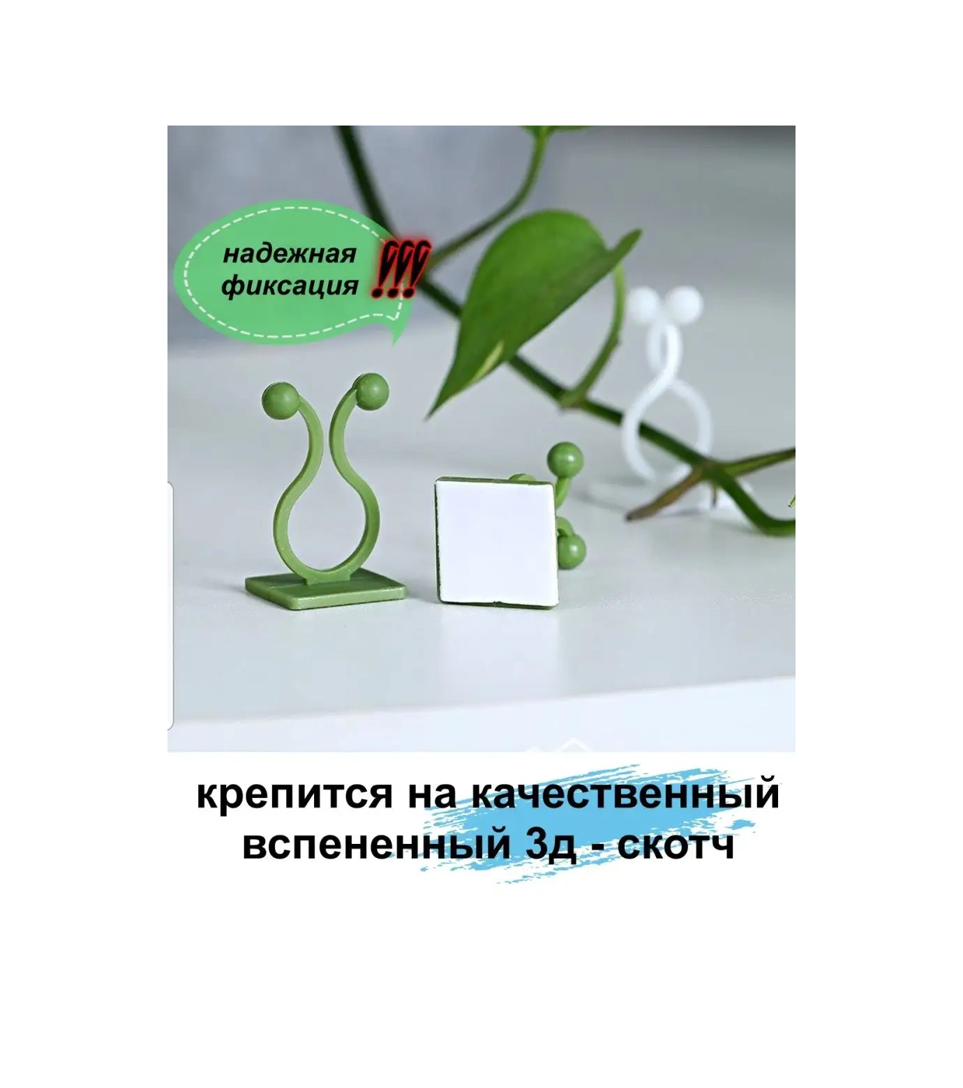 Greduha Bitki Dikimi İçin Duvar Tipi 20 Adet Klipsli Bitki Desteği 169153435